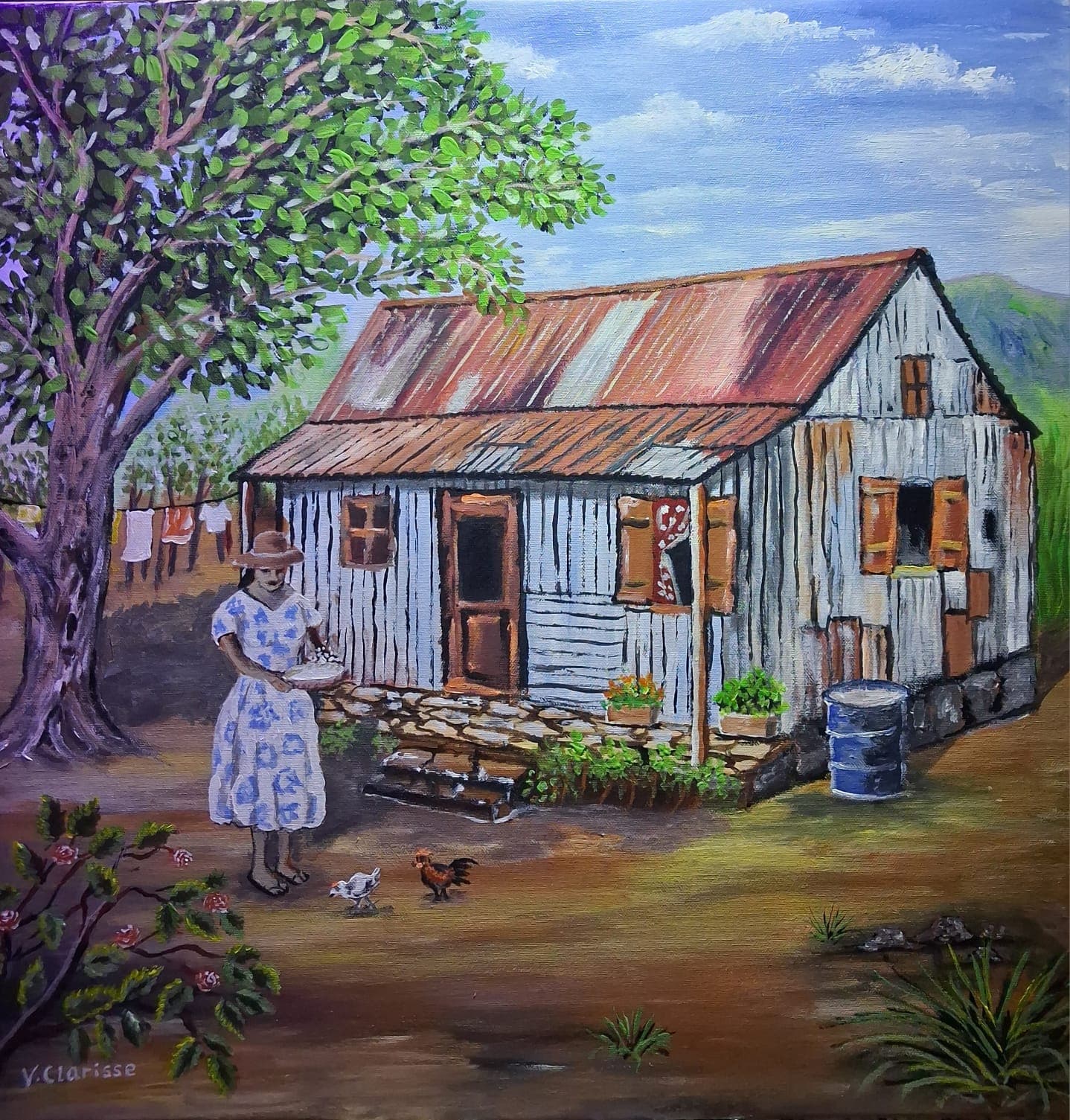 Maison en tôle