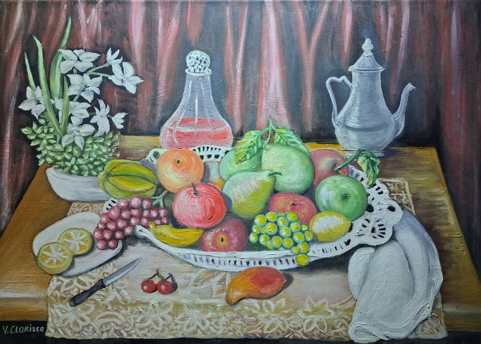 Nature morte by Clarisse Vivian